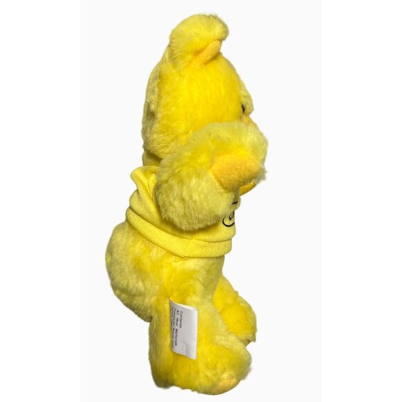 Crayola Burger King Plush Yellow Teddy Bear 1986 - Picture 10 of 12